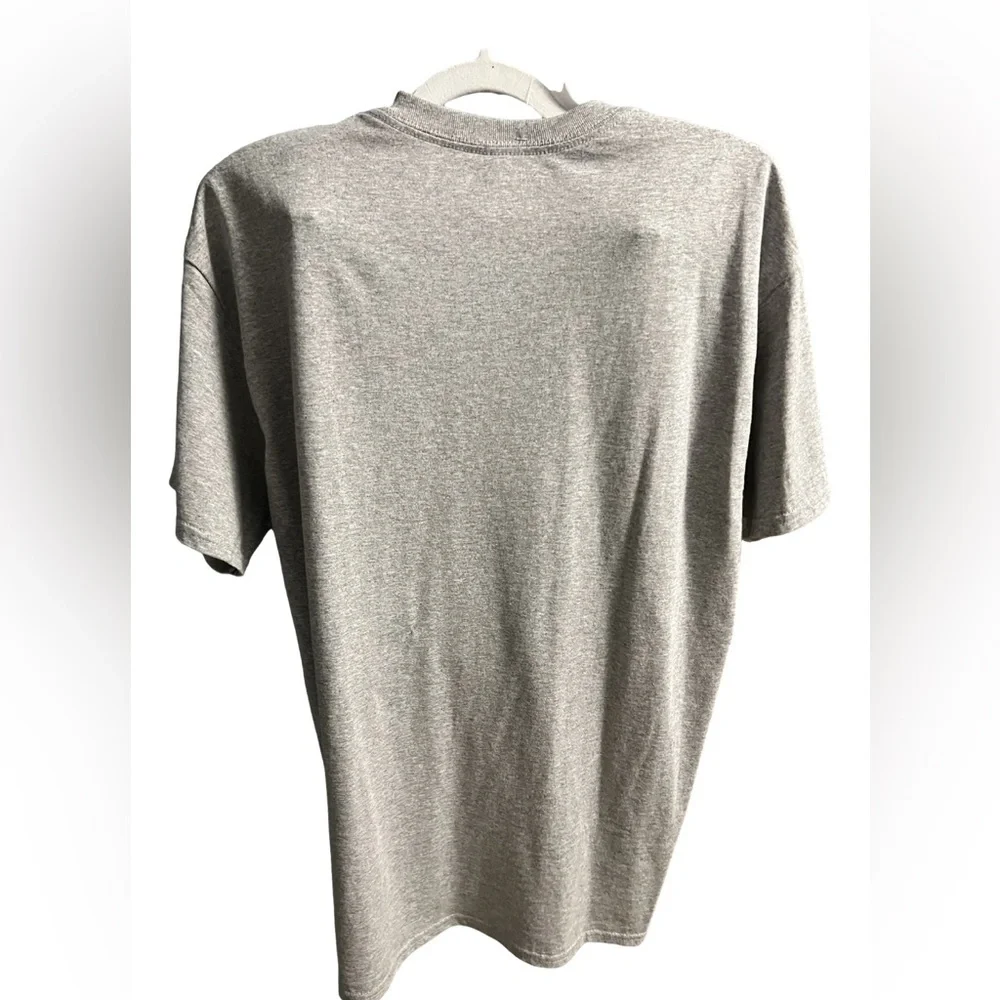 Light Gray Short Sleeve T-shirt Ain't No Shame in My Flannel & Boot Ga… - Picture 4 of 4